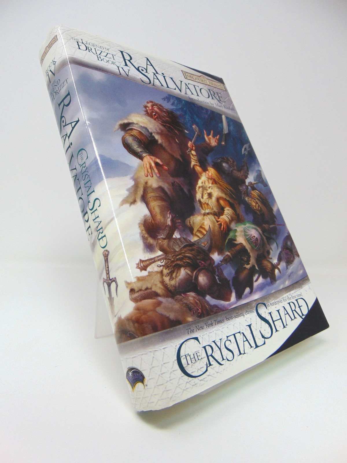 The Crystal Shard: The Legend of Drizzt, Book IV by R.A. Salvatore (HC/DJ)