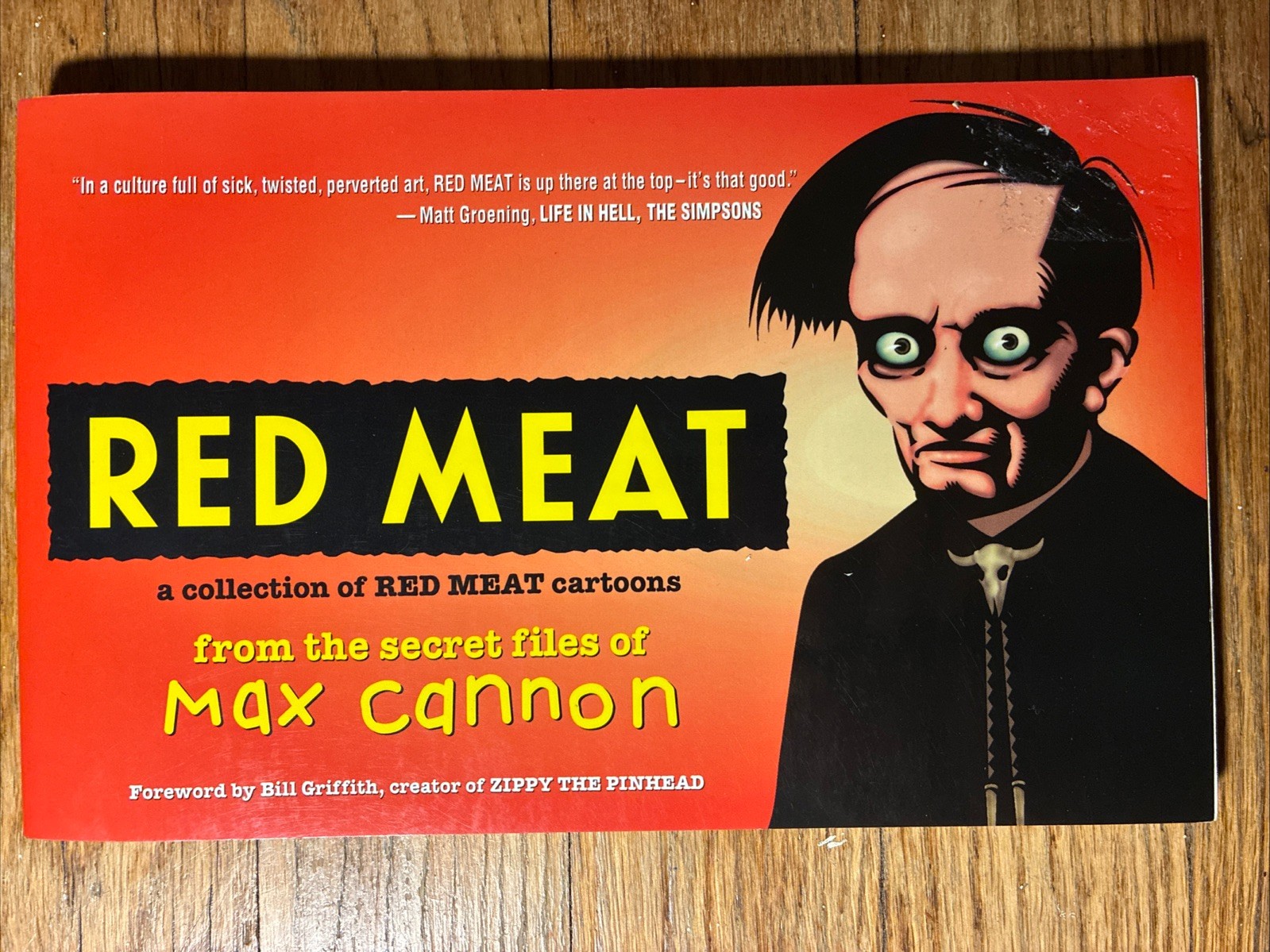 Max Cannon – Red Meat Cartoon Secret Files Collection – 1998 First Edition TPB