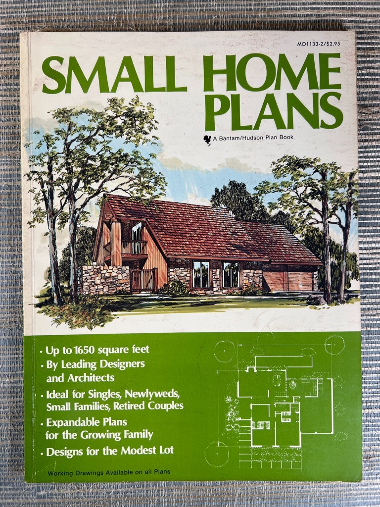 Small Home Plans A Bantam/Hudson Plan Book 1978 House Architecture Design