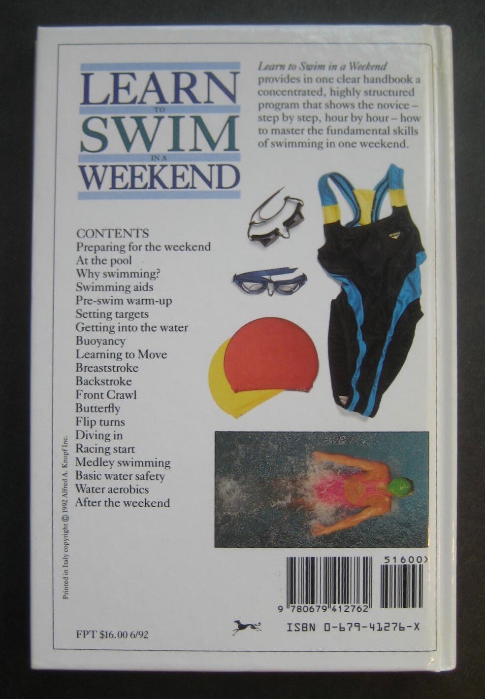 Learn To Swim In A Weekend by Sharron Davies 067941276X