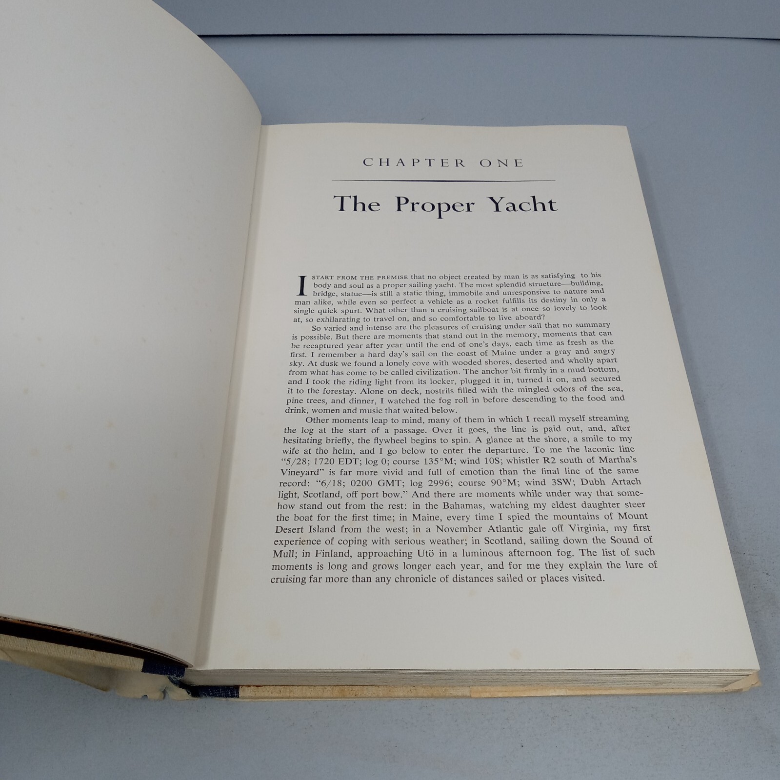 The Proper Yacht: 1970 Macmillan Company Hardcover by Arthur Beiser