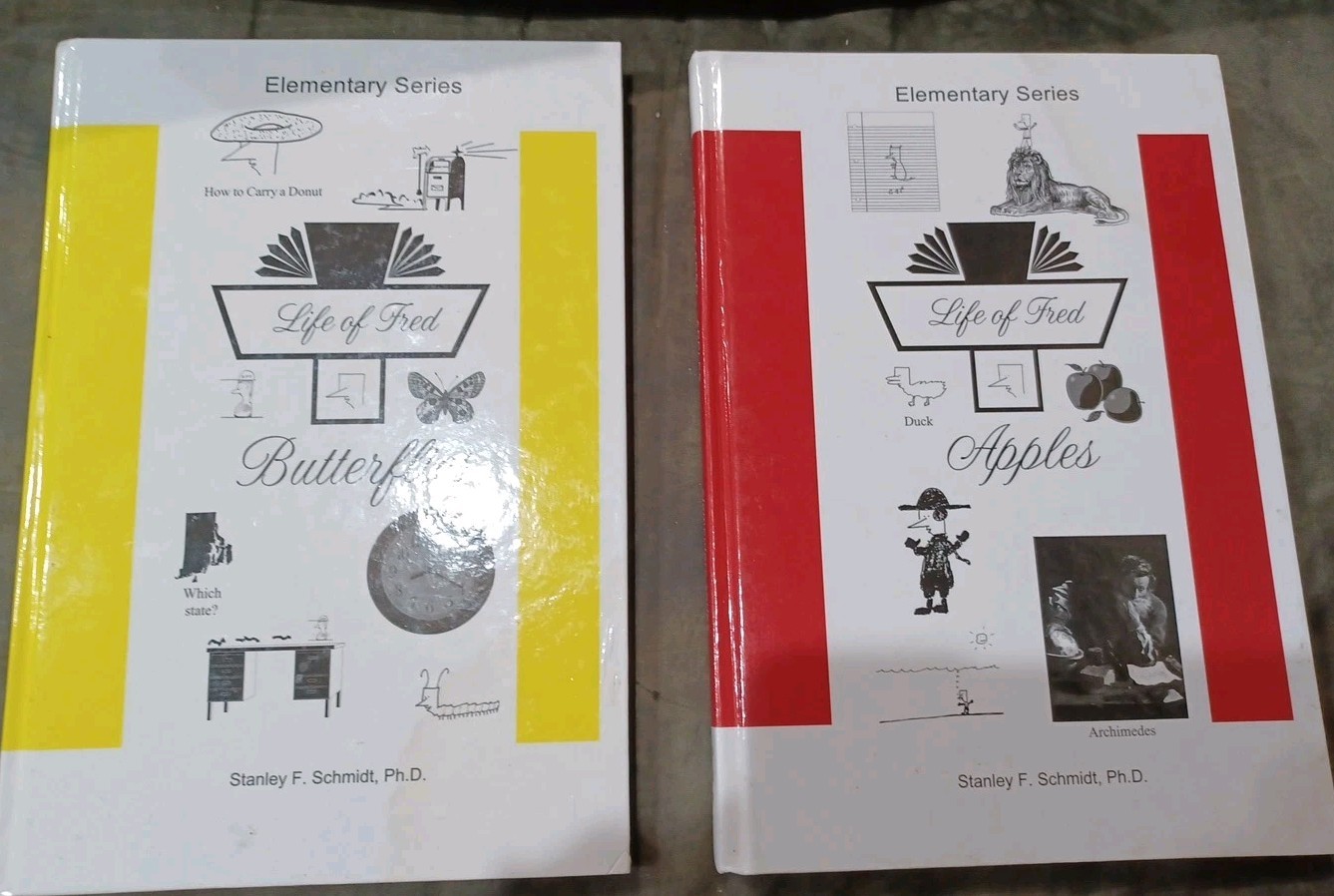 Life of Fred by Stanley F. Schmidt, Ph.D. – Apples + Butterflies (Elementary Ser