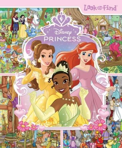 Disney Princess Look and Find – Hardcover – GOOD