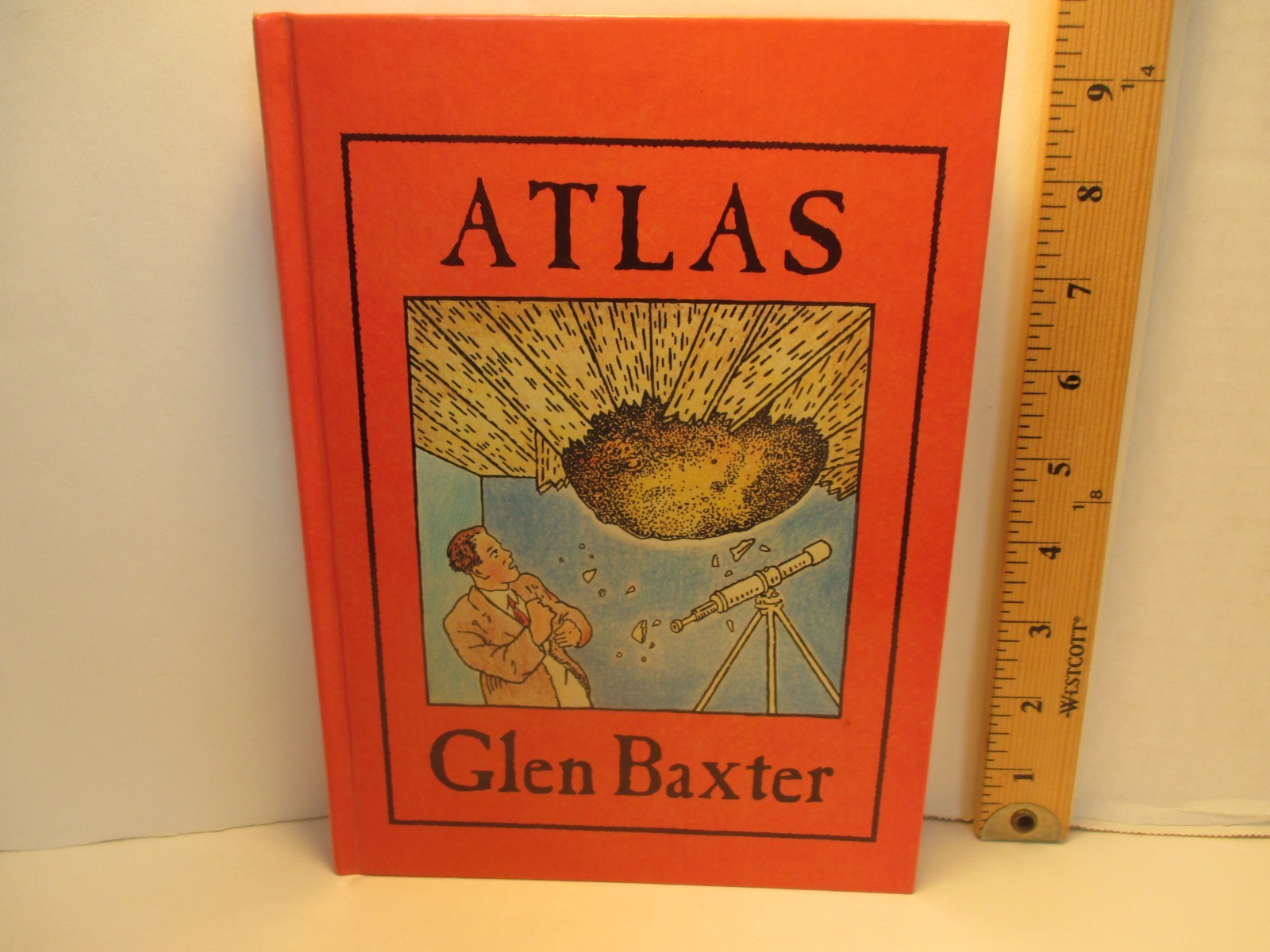 art / humor ATLAS signed by GLEN BAXTER 1983 Knopf 1st American edition hc