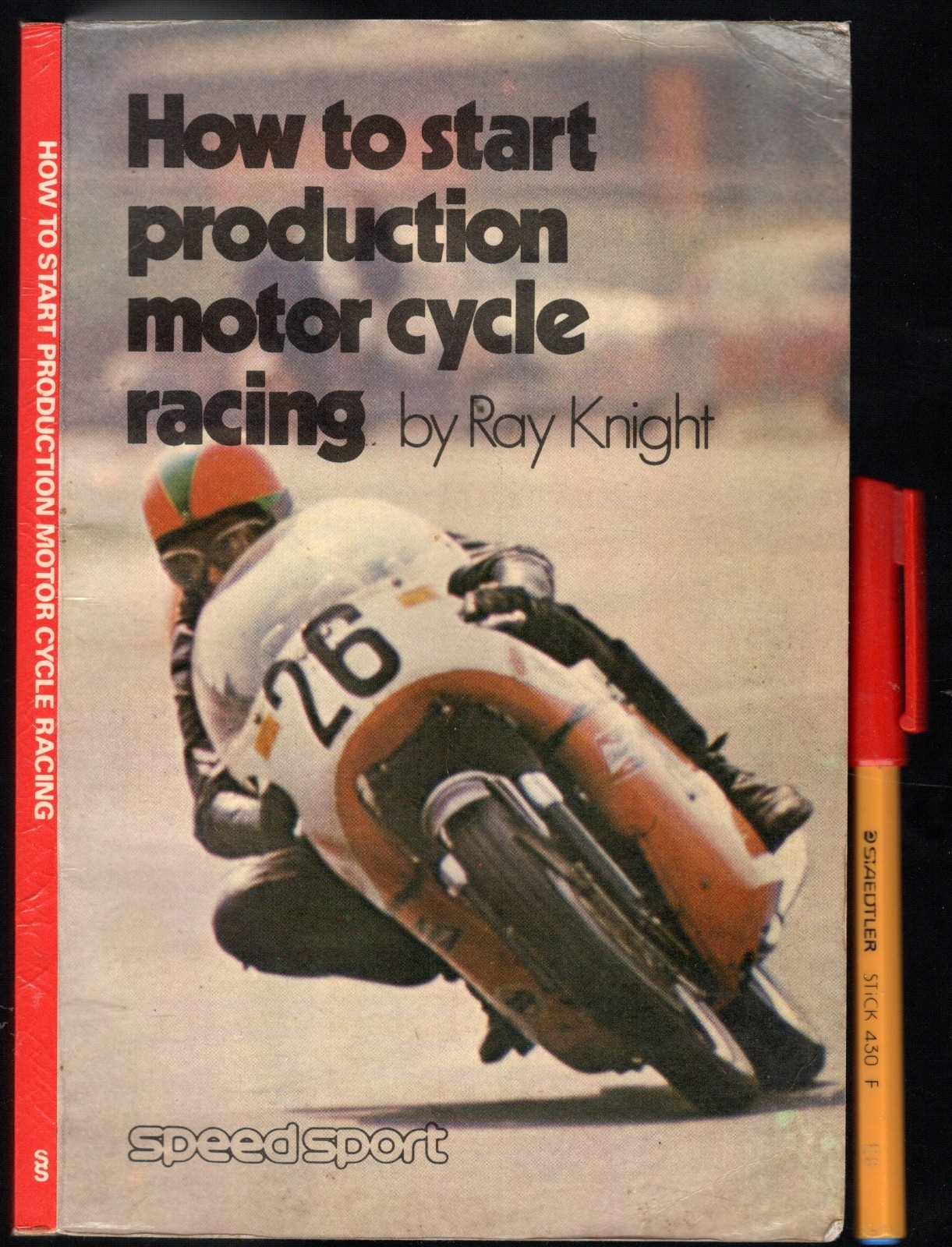 How to START Production MOTOR CYCLE RACING Ray Knight 105pages motorcycle + 16pg