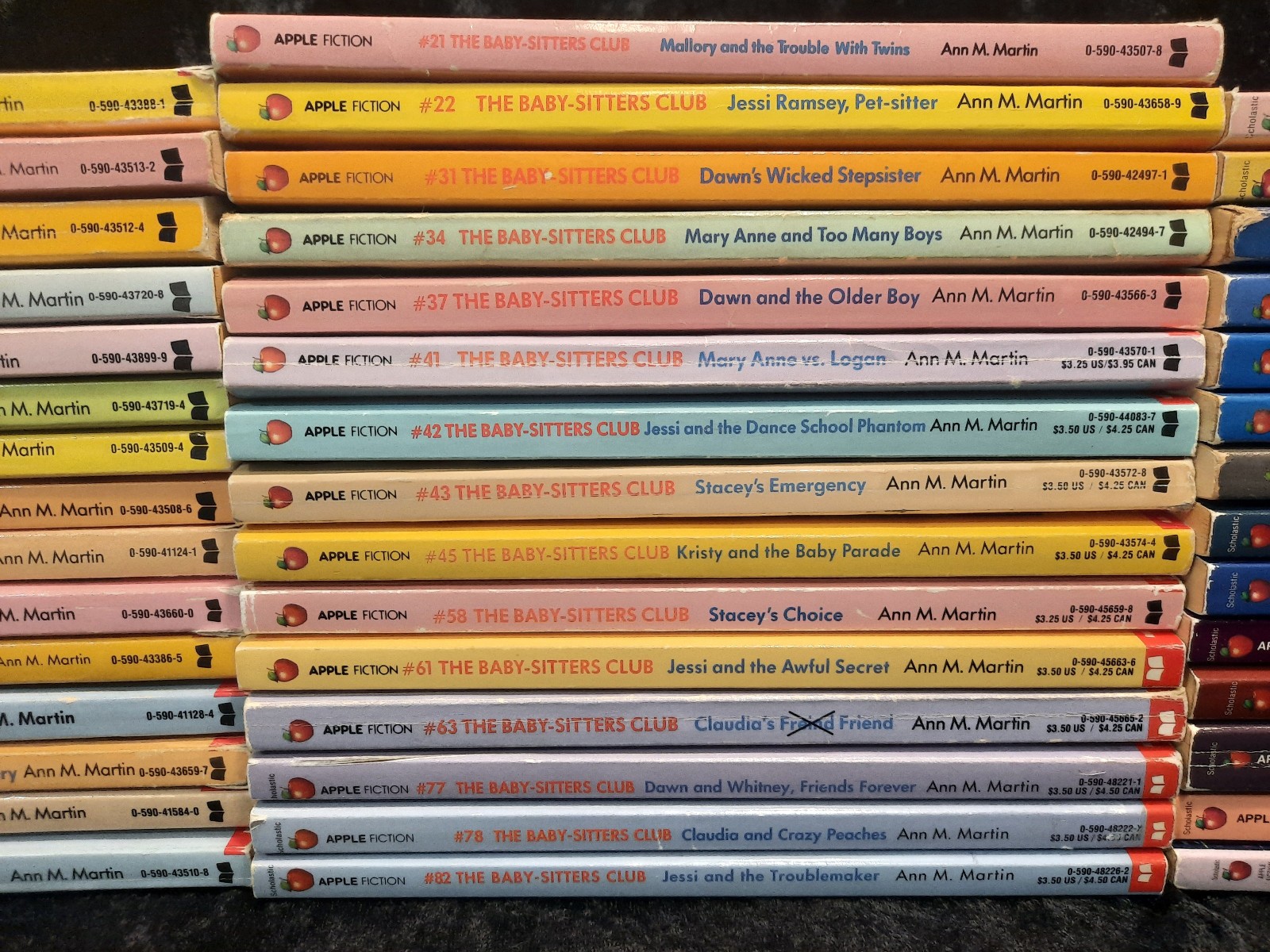 The Baby-Sitters Club 44 Book Lot Ann M. Martin