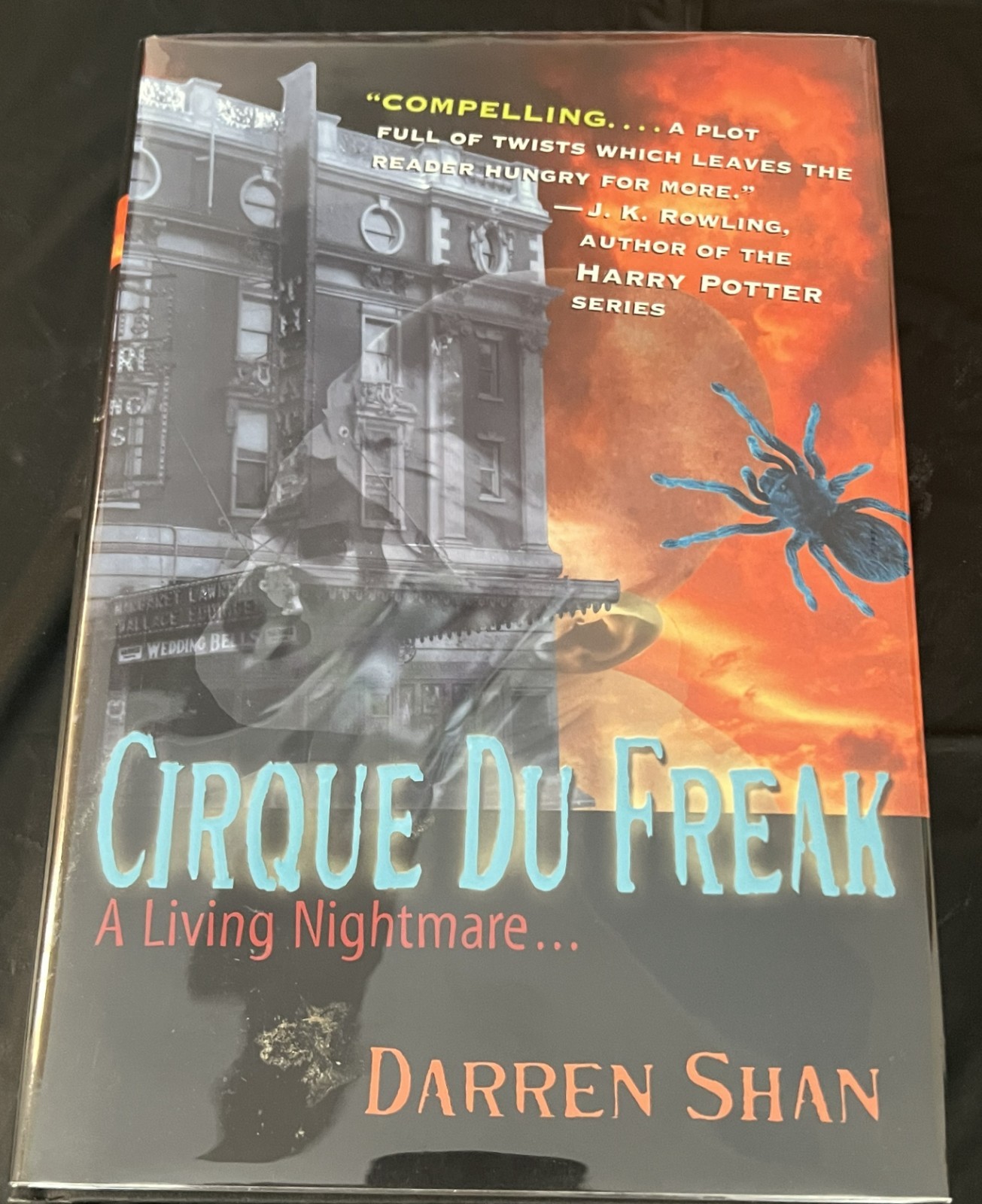 Cirque du Freak A Living Nightmare by Darren Shan Signed 1st Ed. 1st Prt.