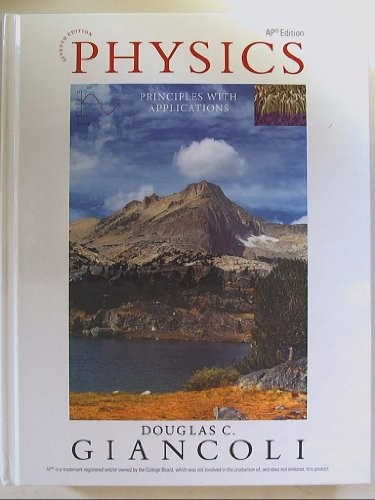 PHYSICSS: PRINCIPLES WITH APPLICATIONS By Douglas C Giancoli – Hardcover *Mint*