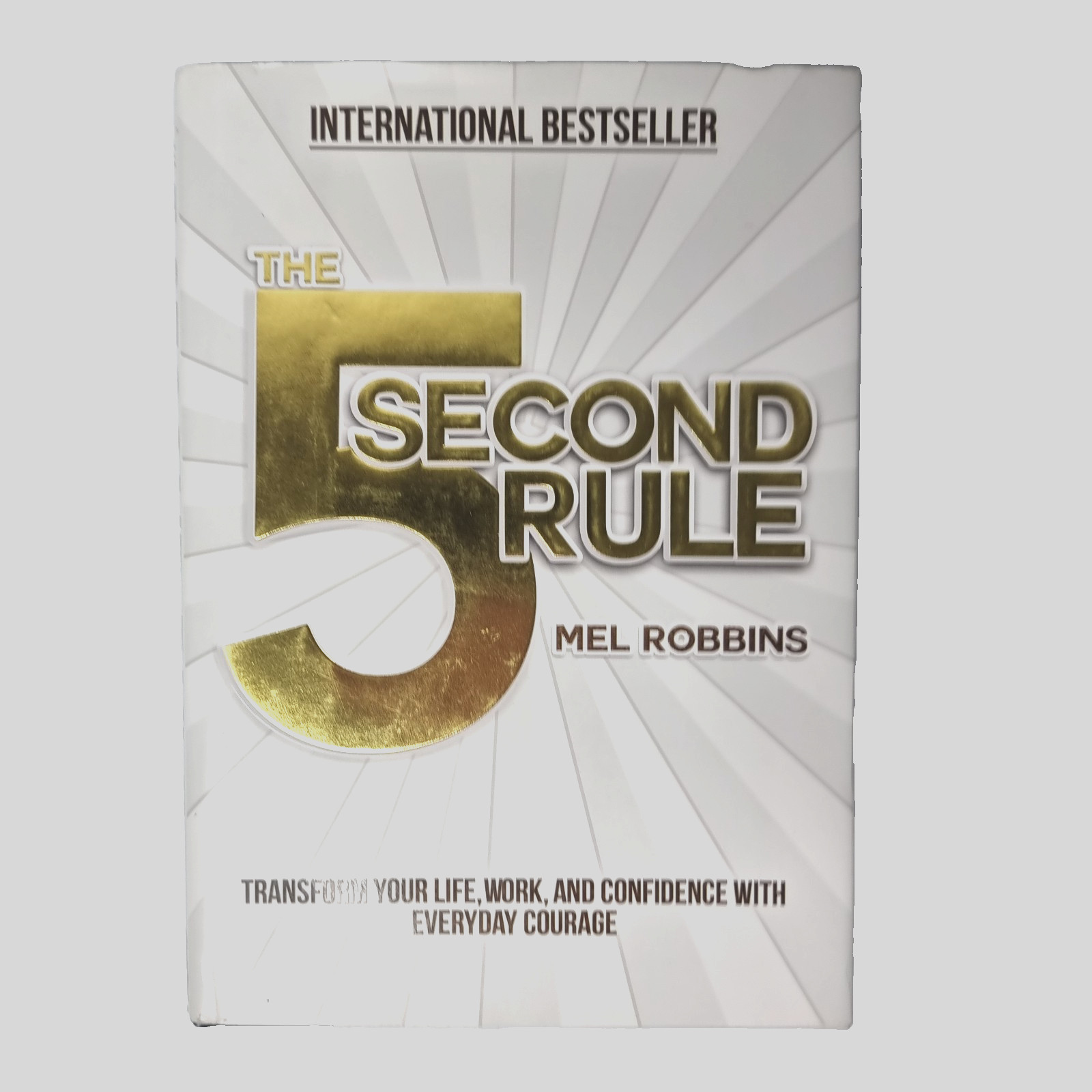 The 5 Second Rule Mel Robbins Self Help Life Work & Confidence with Everyday