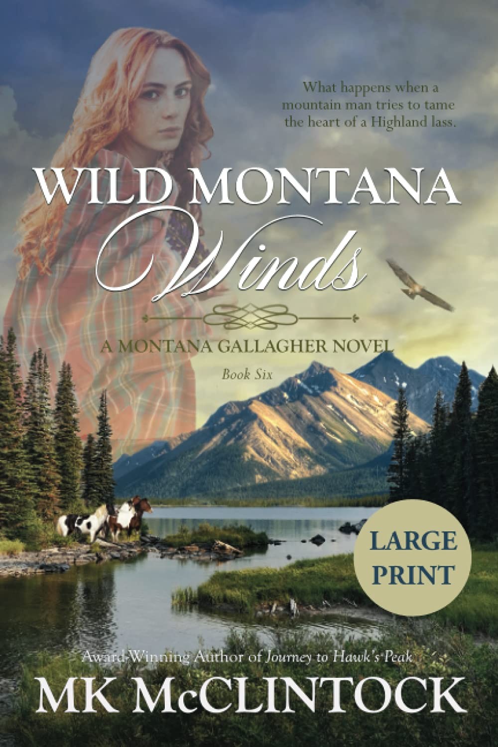 Wild Montana Winds (Large Print) – paperback McClintock, MK