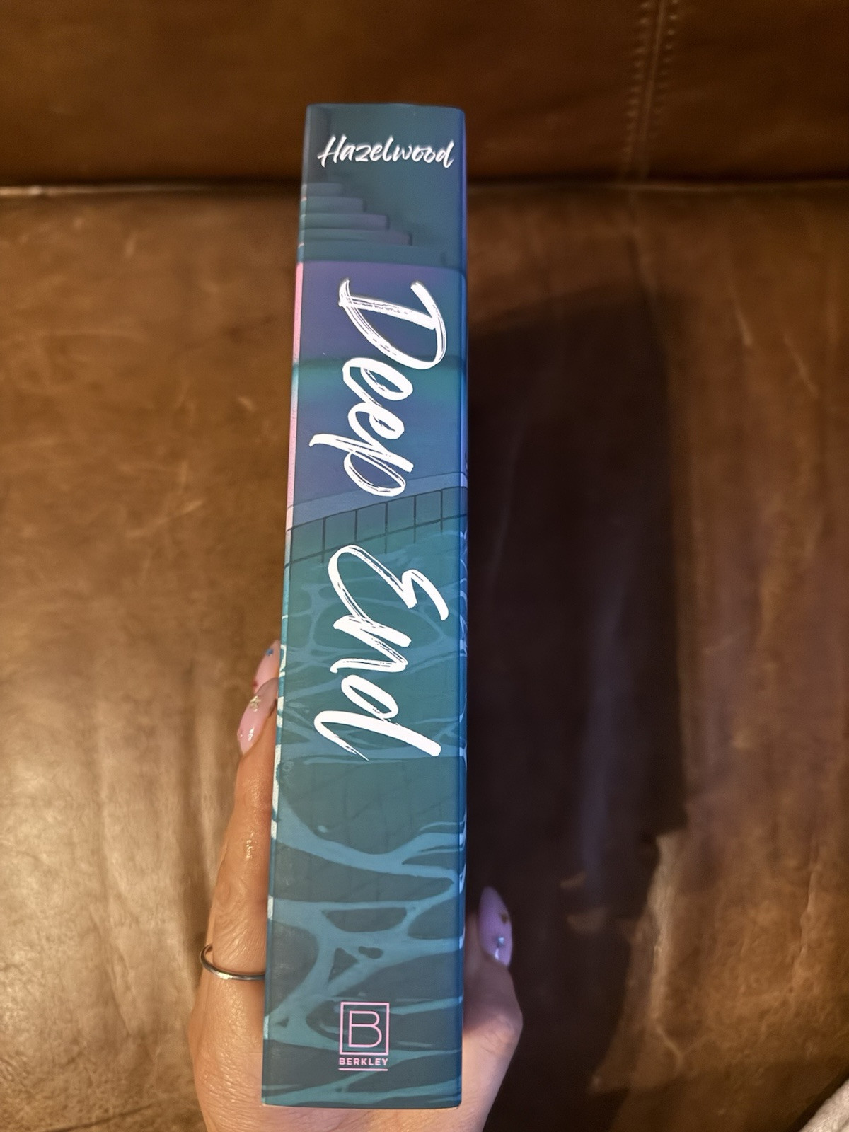 SIGNED Deep End by Ali Hazelwood OWLCRATE LIMITED EDITION Reverse DJ, Stenciled