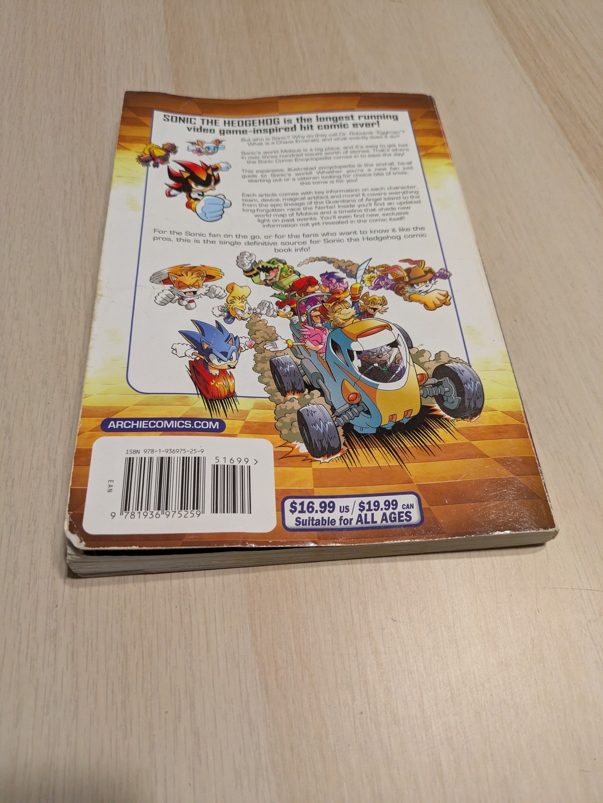 Sonic The Hedgehog The Complete Sonic Comic Encyclopedia 2012