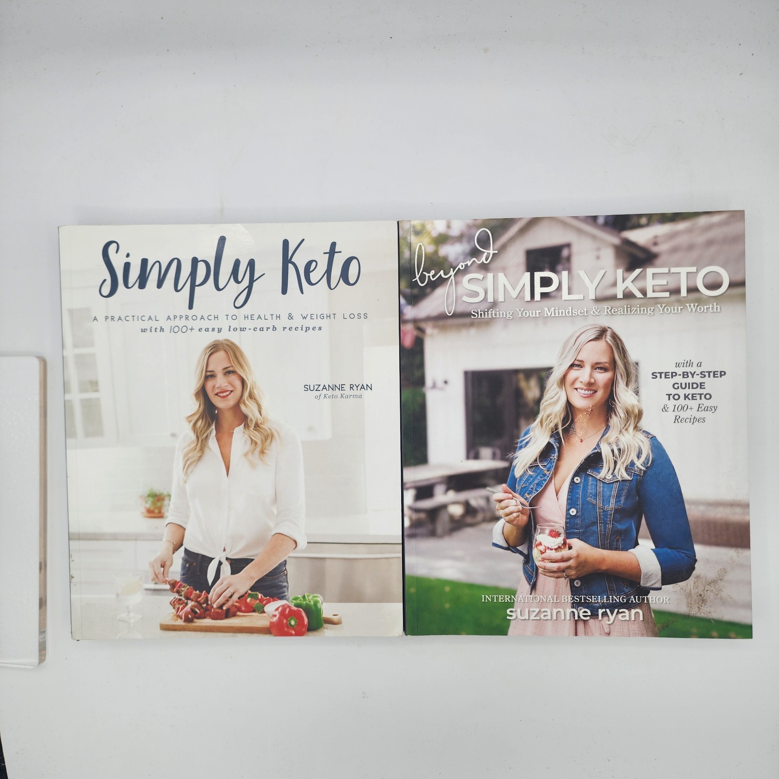 Simply Keto / Beyond Simply Keto Suzanne Ryan 2017/2020 SC (VG)