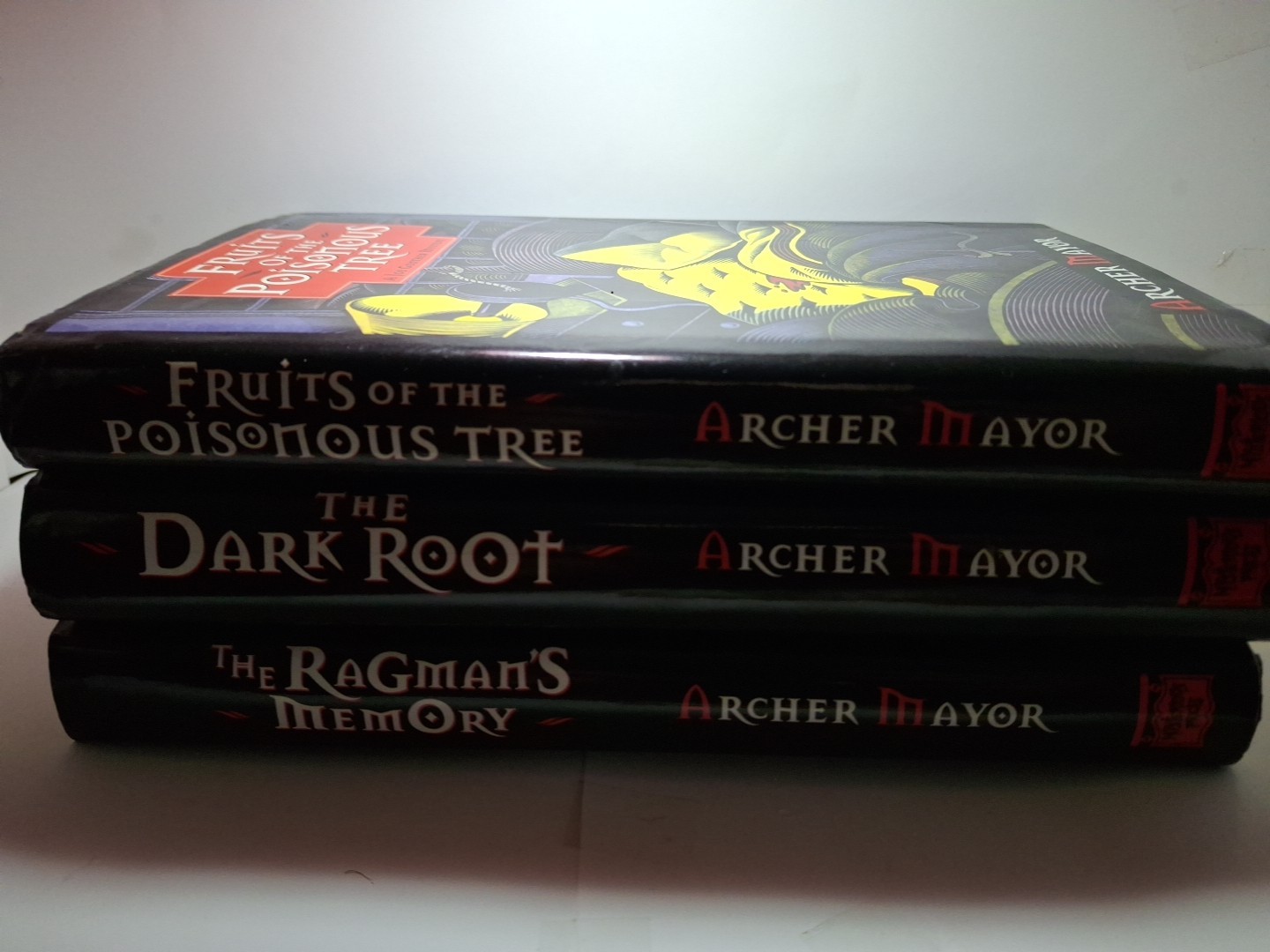 3 Hard Cover Books By Archer Mayor
