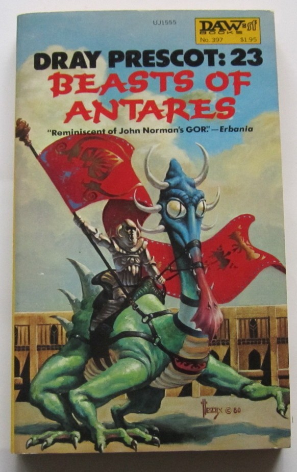 DAW NO 397 Beasts of Antares (Dray Prescot #23) Alan Burt Akers PB
