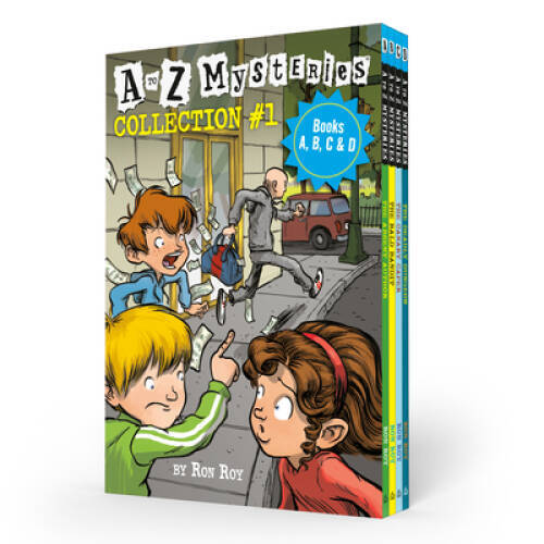 A to Z Mysteries Boxed Set Collection 1 (Books A, B, C, D) – Paperback – GOOD