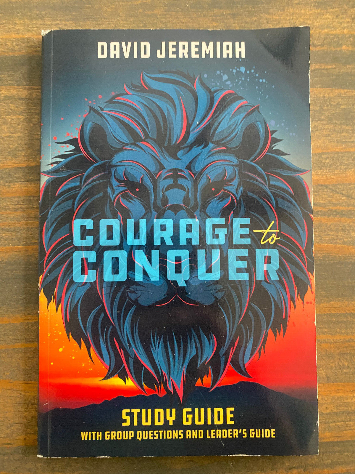 Courage to Conquer Study Guide By David Jeremiah Clean No writting Paperback