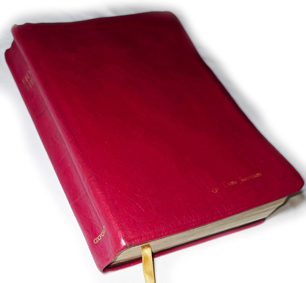 New Scofield Study Bible KJV Red Letter Edition Oxford JIB N 9274RLBGY 1967