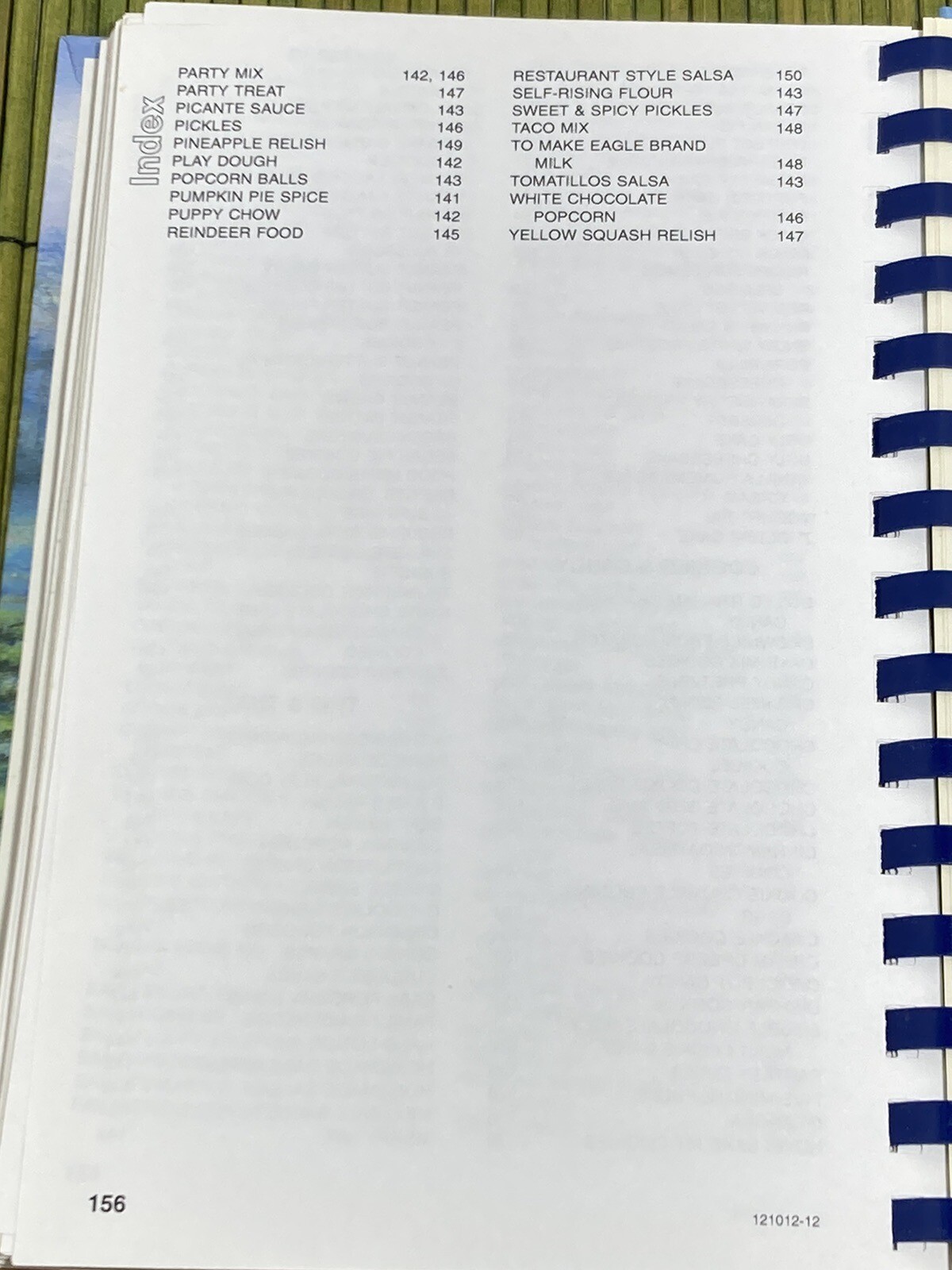 Recipes & Remembrances Cookbook Welcher Family 2012