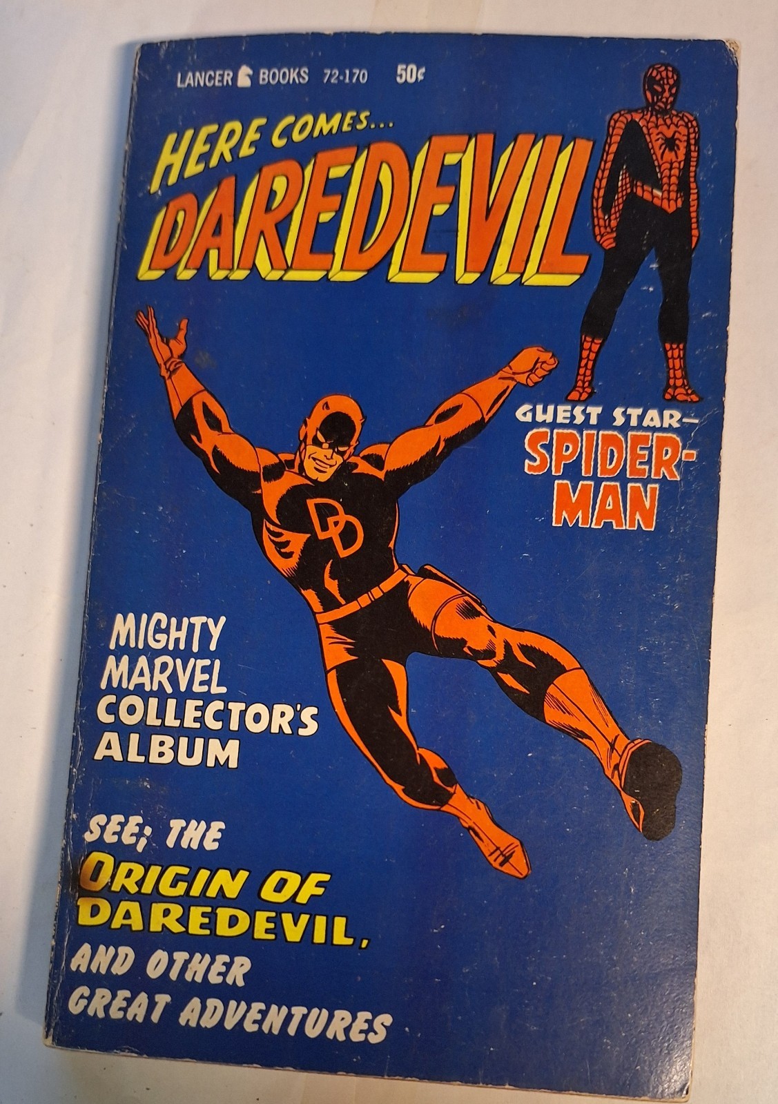 Here Comes…Daredevil – Mighty Marvel Collector’s Album (Lancer Pbk, 1967)
