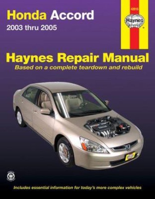 Honda Accord Automotive Repair Manual Perfect Robert, Haynes, Joh