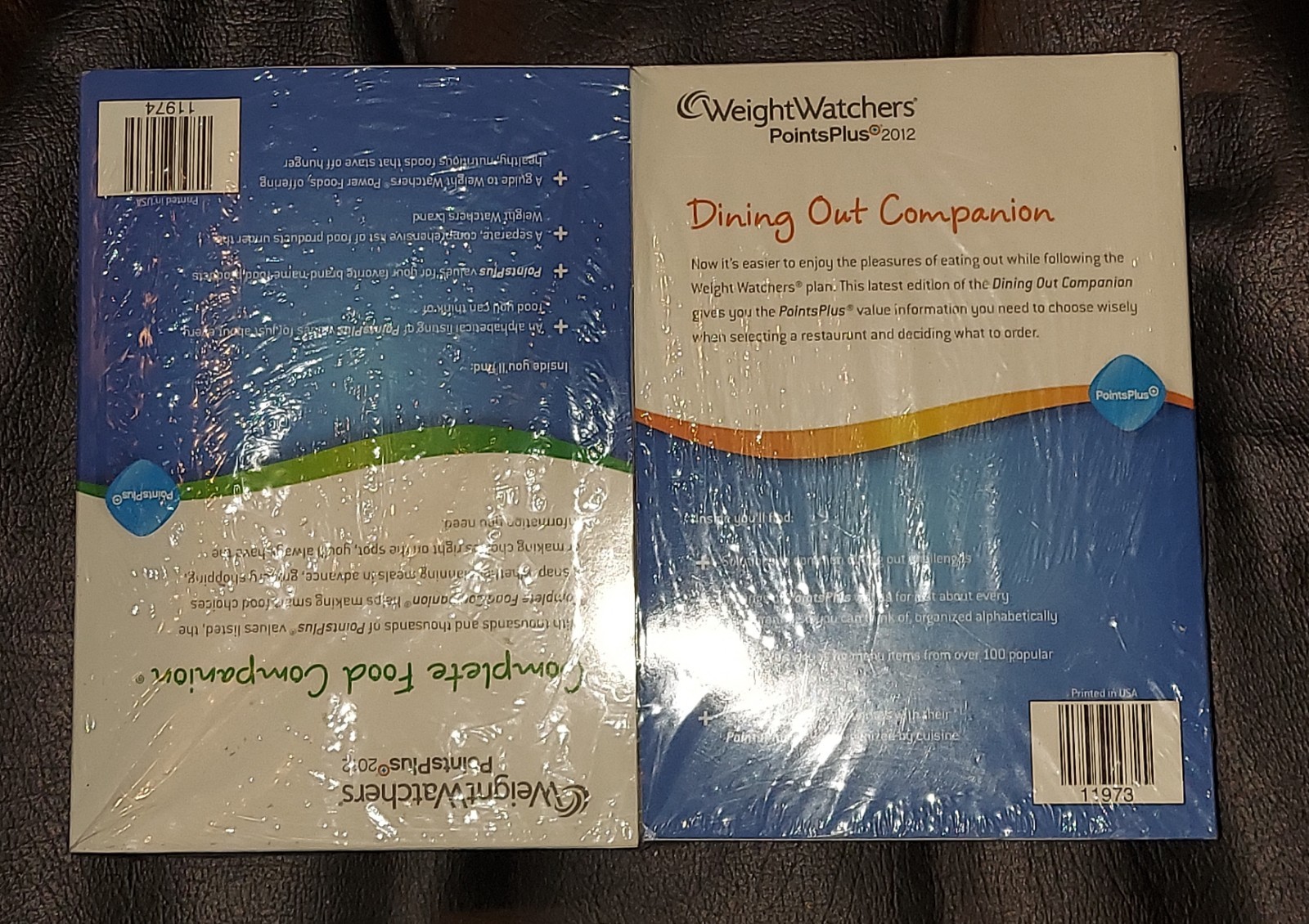 Weight Watchers Program 2012 Companions, Tracker, Cookbook, Binder Health Weight