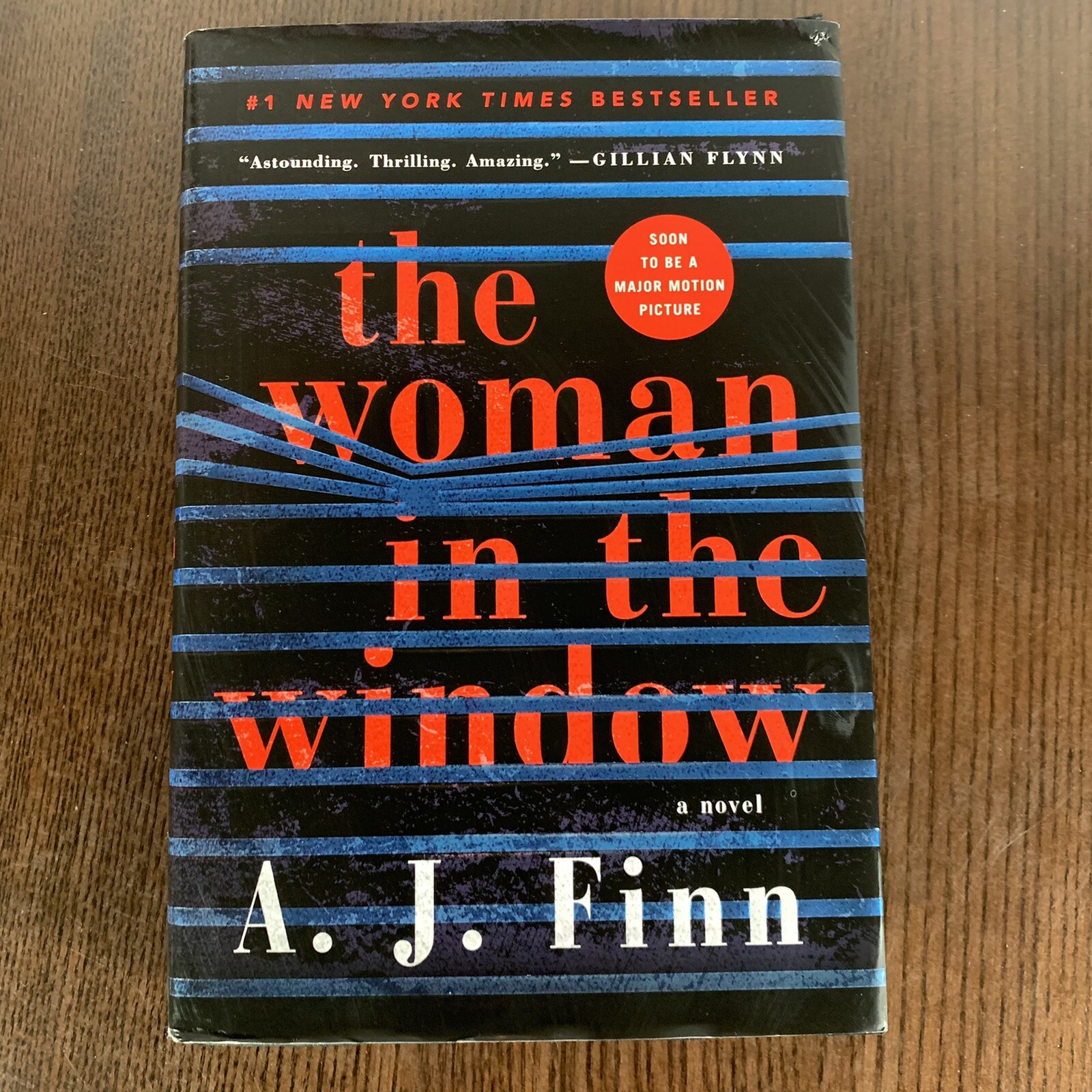 The Woman in the Window Signed By A.J. Finn 1st Printing First Edition 2018 HCDJ