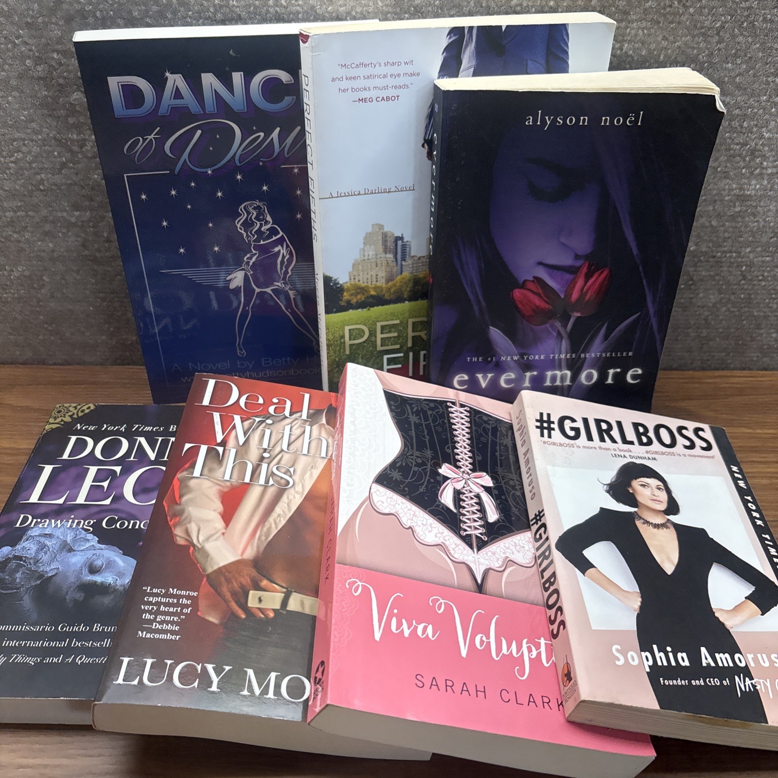 Romance book Bundle Of 7 Paperback; Romance novel, adult fiction Mystery Fantasy