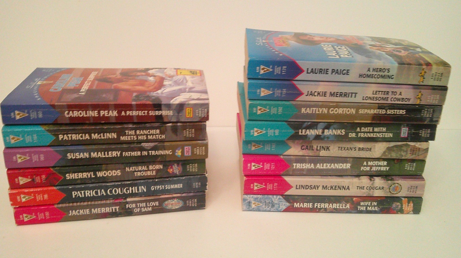 Lot OF 14 Silhouette Special Edition Various Authors Romance Novel