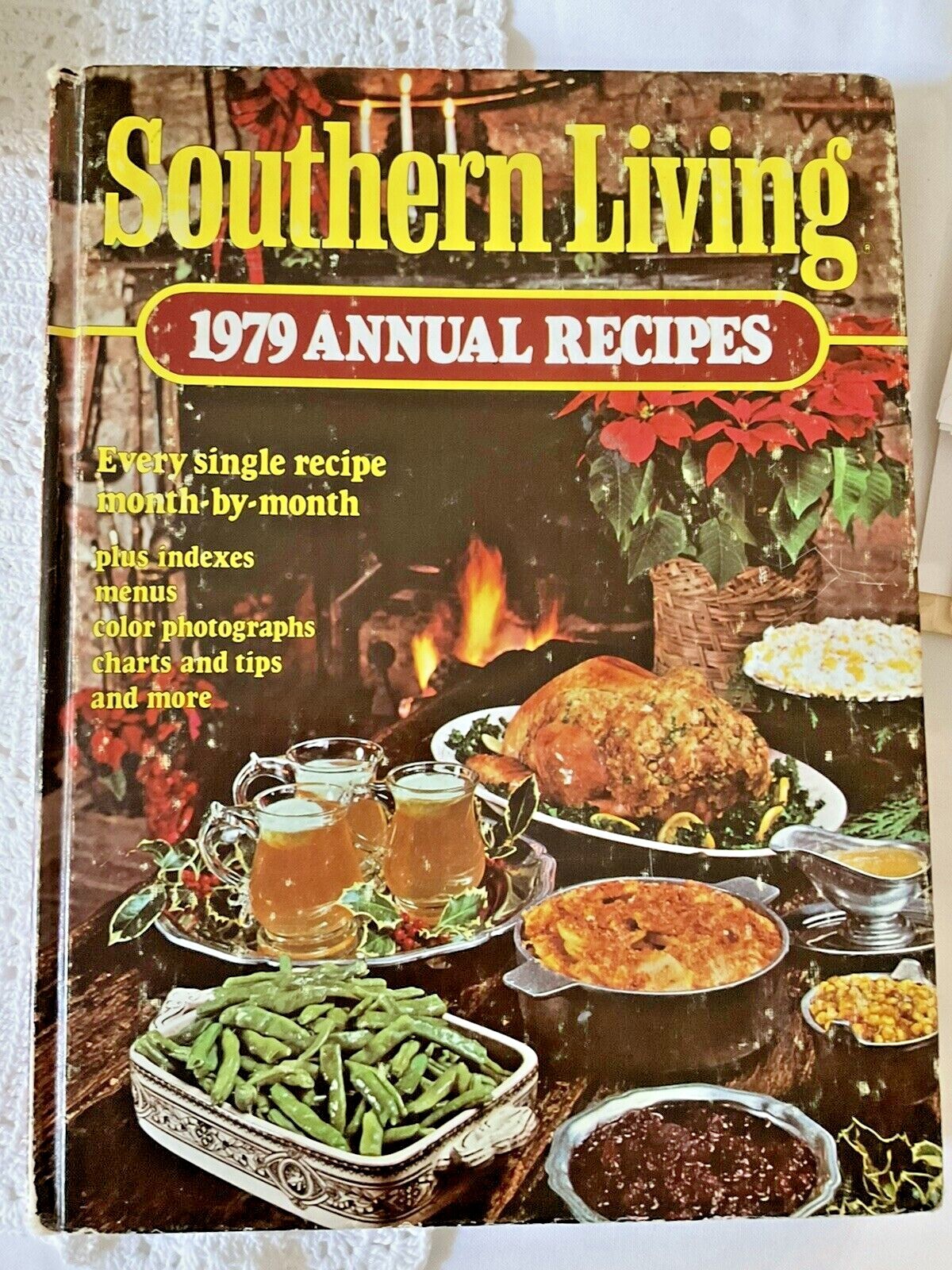 Southern Living 1979 Annual Recipes 343 Pages Favorite Recipe Note Area Back