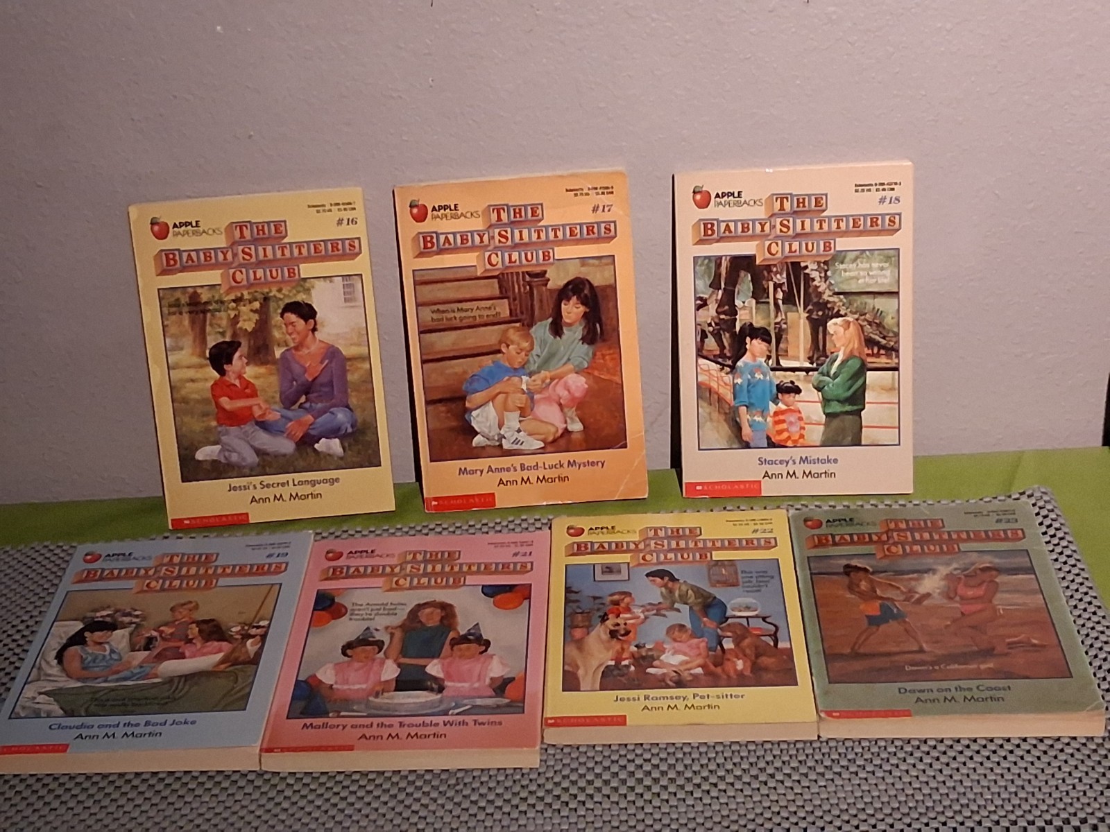 7 Of “The Babysitters Club” Books.