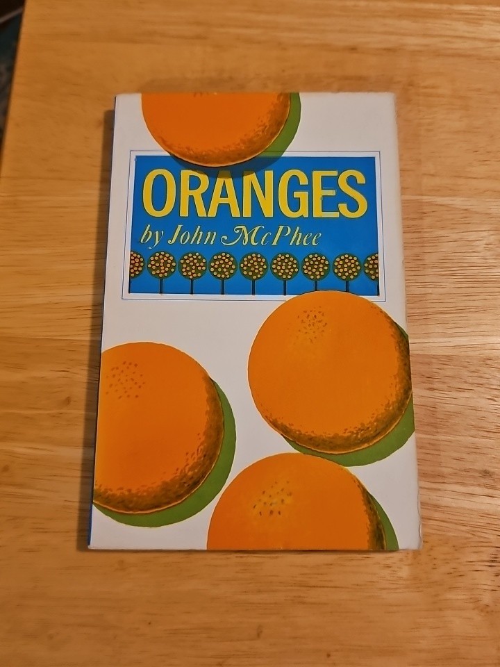 Oranges by John McPhee 1980 PB 8th Printing Farrar, Straus, Giroux Good
