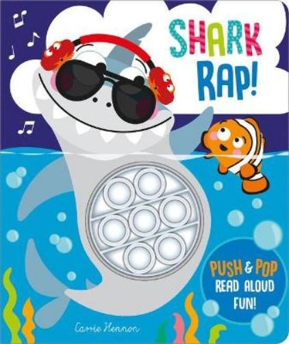 Clare Michelle Shark Rap! (Board Book) Push Pop Bubble Books (UK IMPORT)