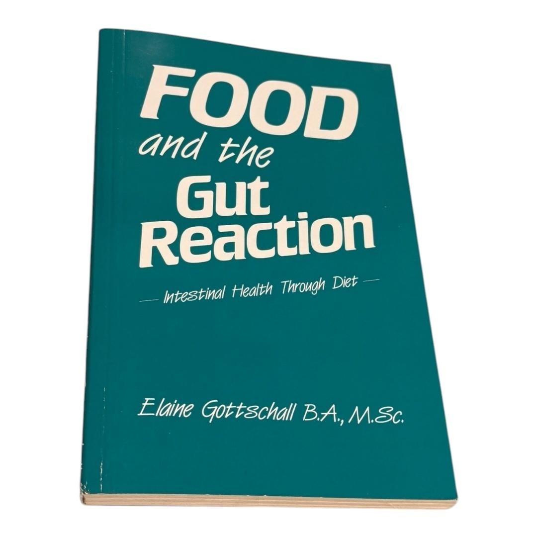 Vintage Food and the Gut Reaction Elaine Gottschall Health Diet Book Softcover