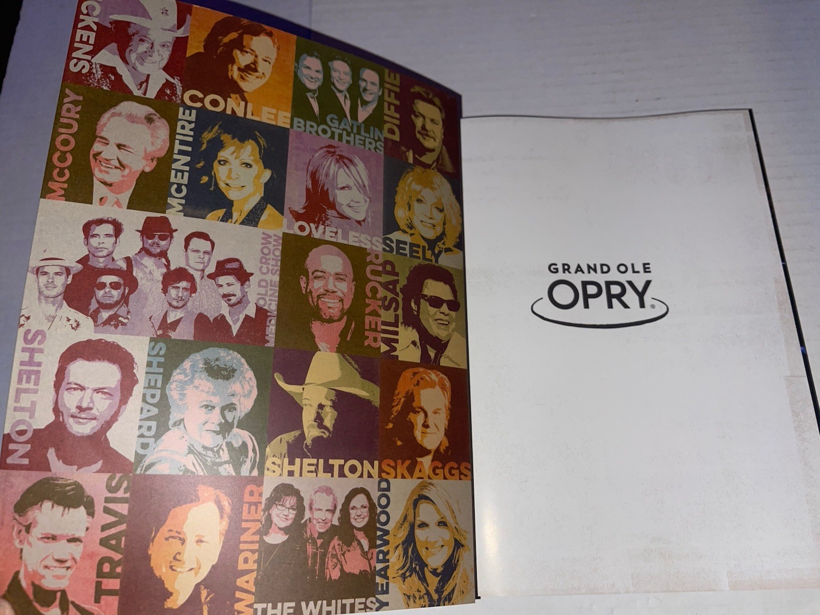 Grand Ole Opry Family Album 90th Anniversary Coffee Table Country Music 2015