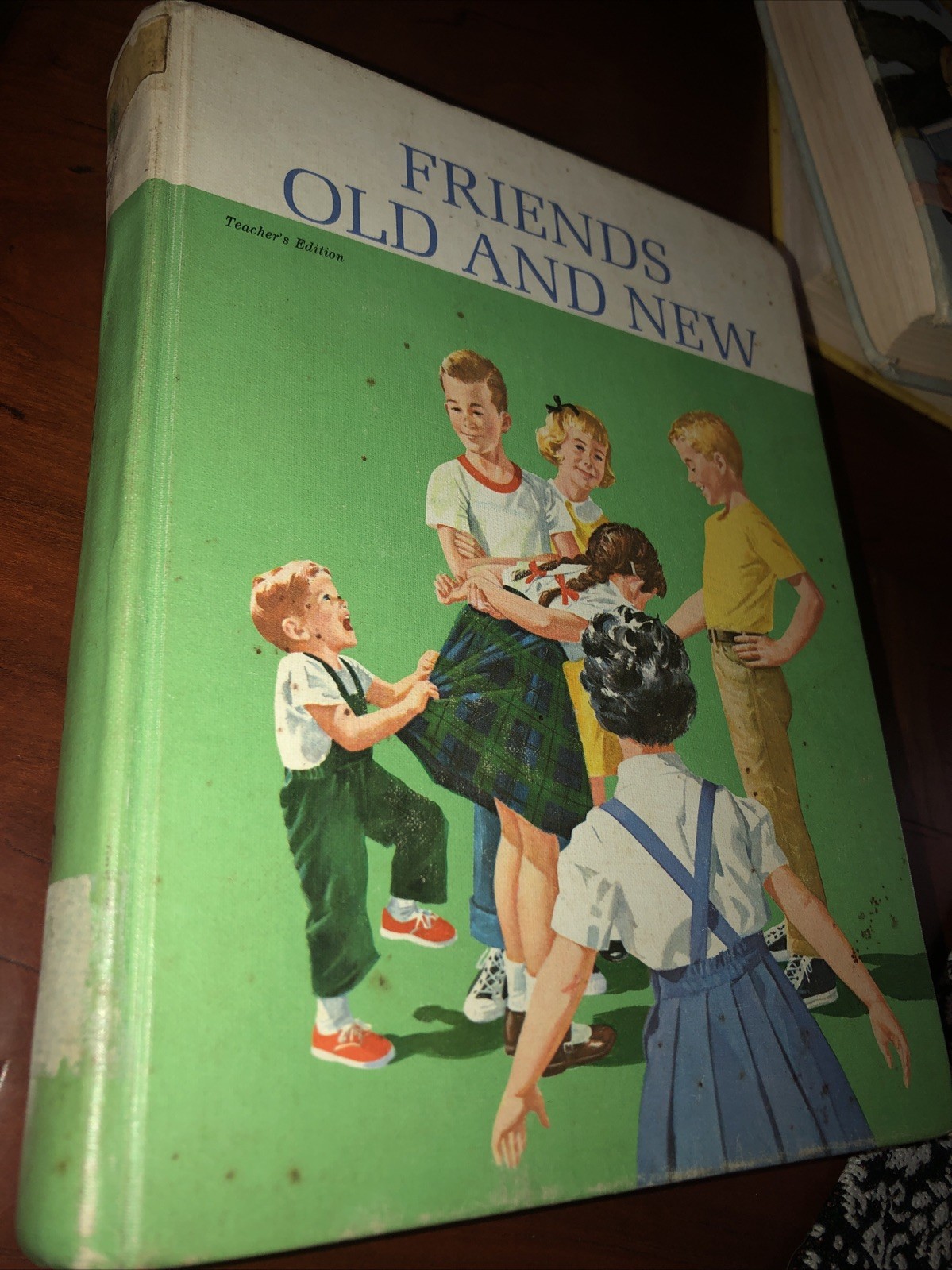 Friends Old and New Vintage Reader 1963 Nancy Susan Jack Bob Learning to Read