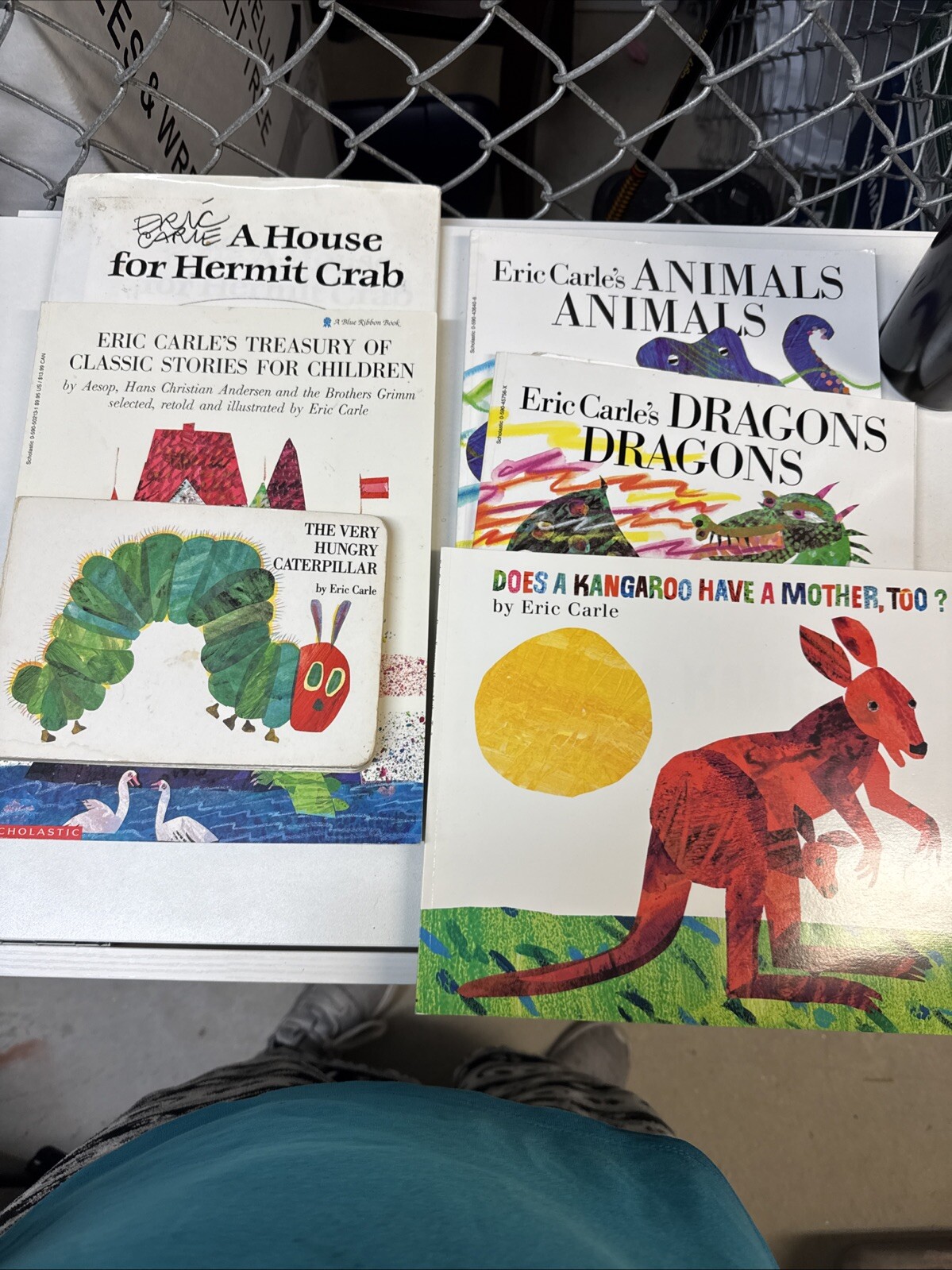 Lot of 6 Eric Carle Board Books for Children’s/ Kids/ Toddler *Random Mix*