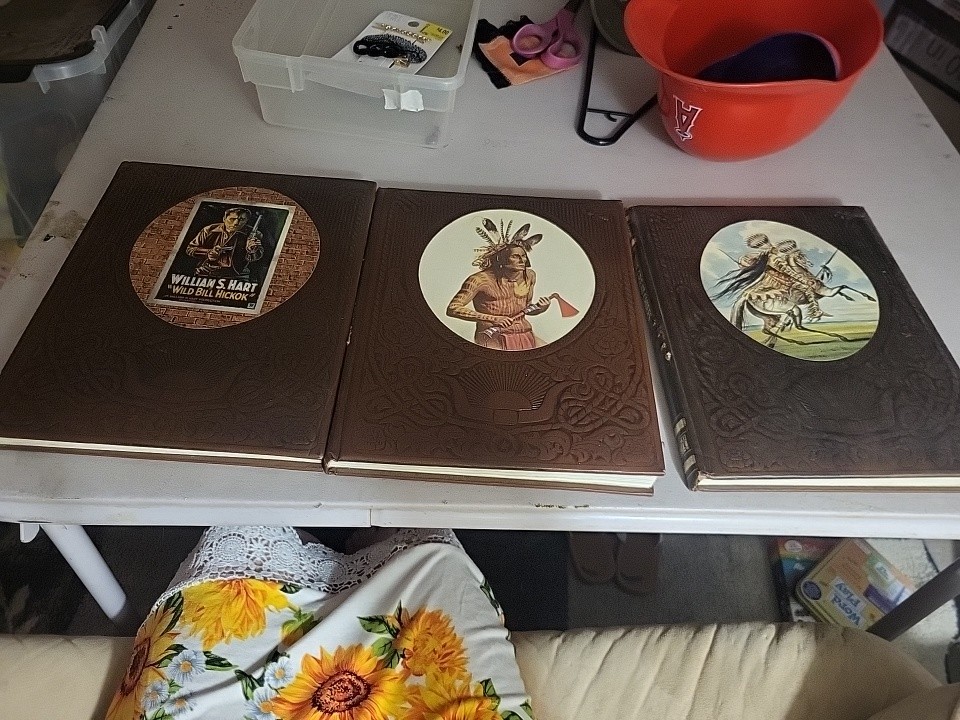 The Old West Time-Life Books Set Of 3 HC Editions Indians,end And The Myth Chief