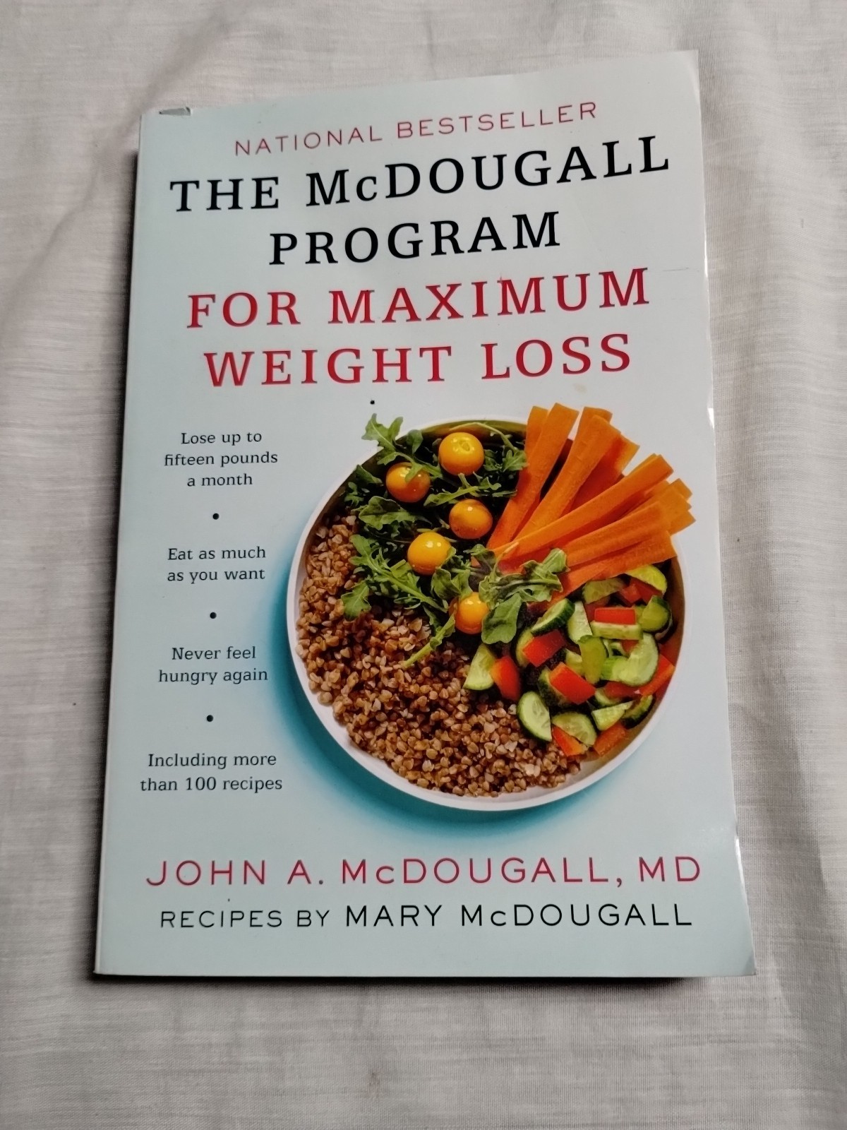 The McDougall Program for Maximum Weight Loss by John Mcdougall 1994 Paperback