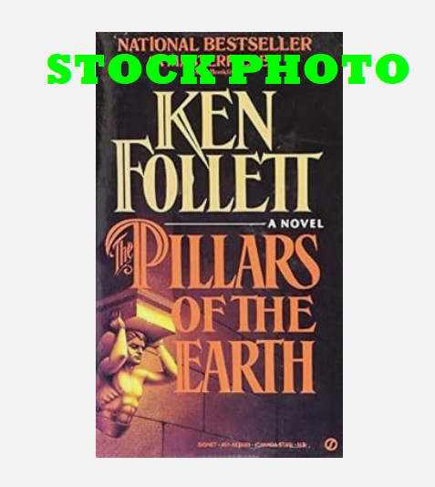 🔥BUDGET BEACH READS🔥 Ken Follett PILLARS OF THE EARTH Kingsbridge 1990 1st PB
