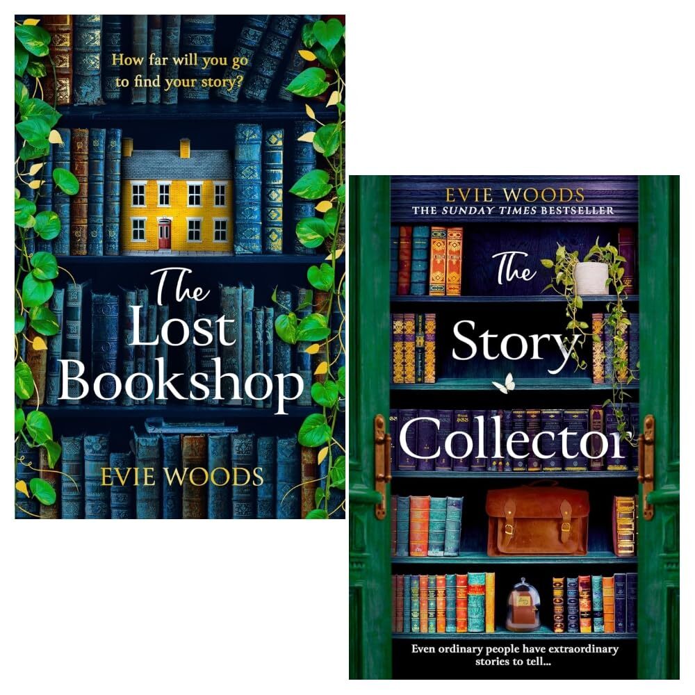 Evie Woods 2 Books Collection Set The Lost Bookshop, The Story Collector