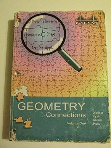 Geometry Connections: Version 30, Volume 1 – Paperback – VERY GOOD