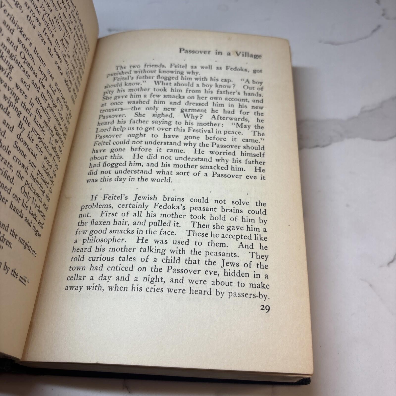 1922 First English Edition – Jewish Children by Sholem Aleichem Knopf