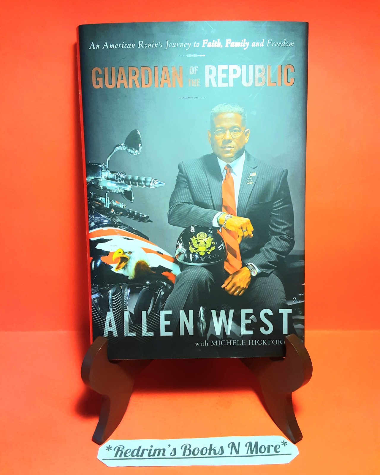 Guardian Of The Republic Allen West 2014 Hardcover w/Dust Jacket SIGNED Memoir