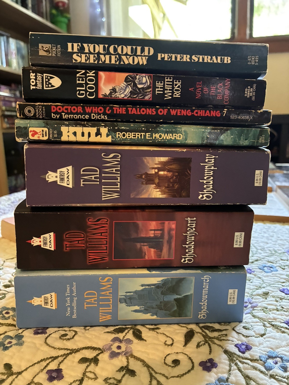 Book lot of 34 horror, fantasy and more , vintage some first edition and rare!