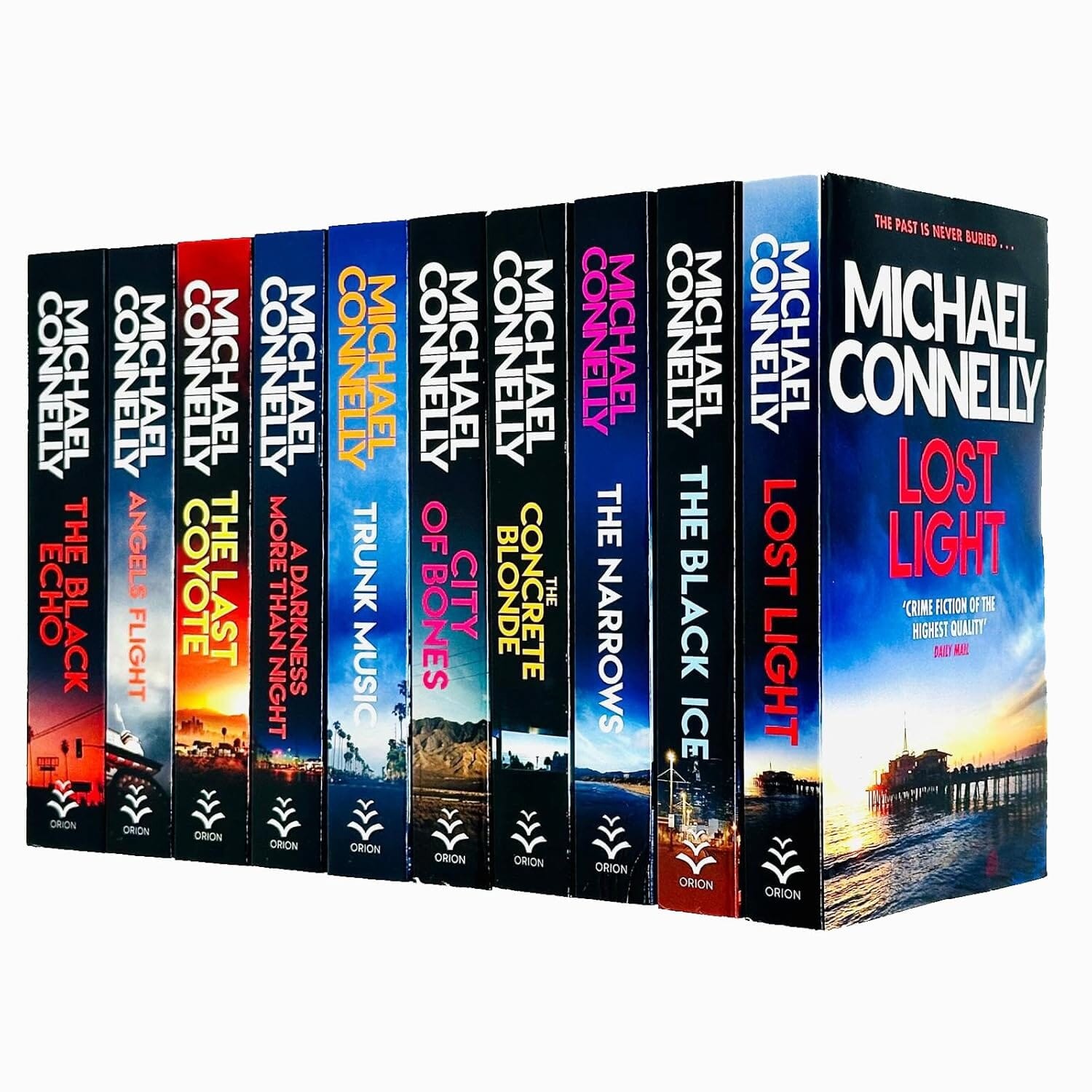 Harry Bosch by Michael Connelly: Books 1-10 Collection Set – Fiction – Paperback