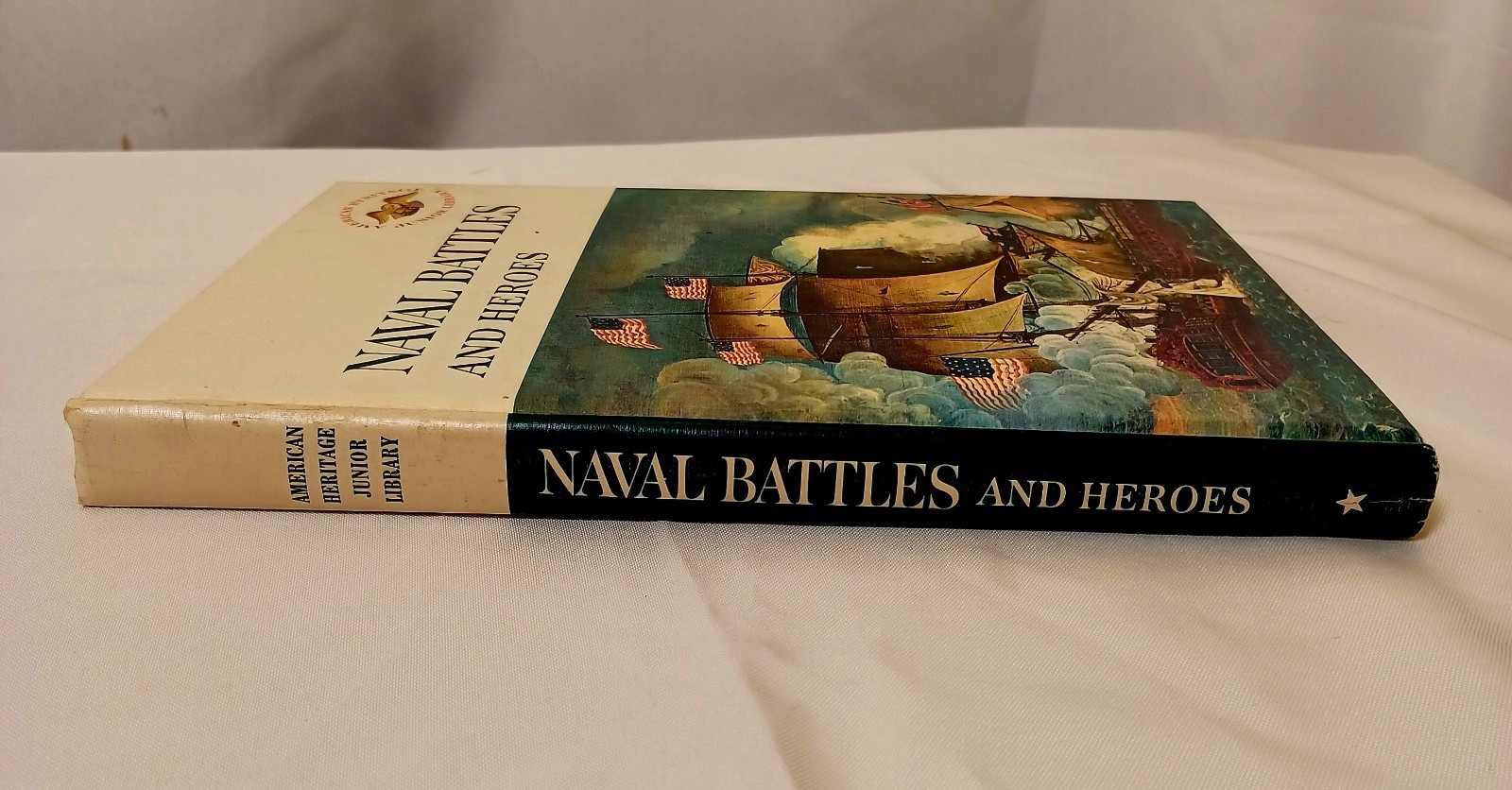Naval Battles And Heroes Wilbur Cross 1960 American Heritage Junior Library HC