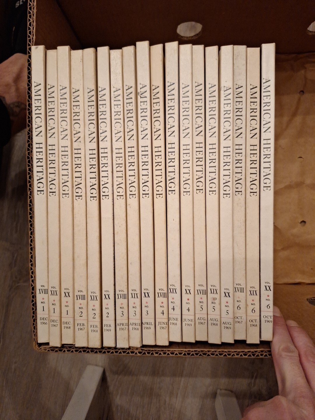 American Heritage sammlung 18 Stück