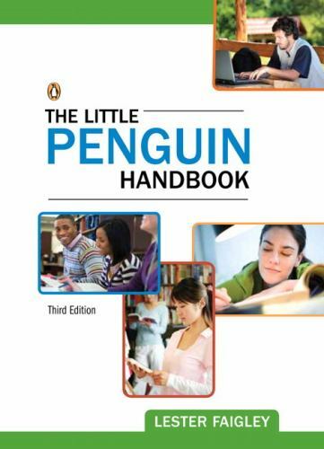 Faigley Penguin Franchise: The Little Penguin Handbook by Lester Faigley…