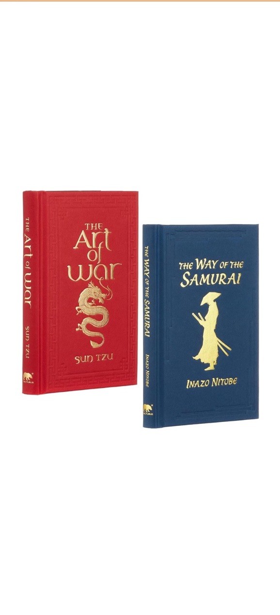 The Art of War & The Way of the Samurai by Sun Tzu & Inazo Nitobe 2 Books set